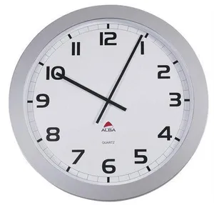 Wanduhr Giant, grau, 60cm, ALBA
